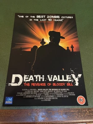 Death Valley The Revenge of Bloody Bill 2004 Original Promo Poster - A2 - RARE - image 1 of 4