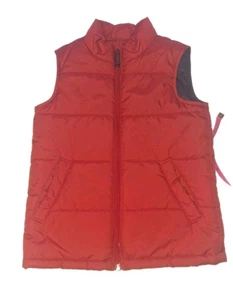 Lands End Childs Size 4 Puffer Vest Red - Picture 1 of 4