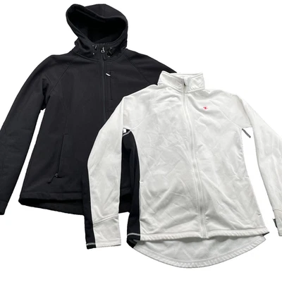 Champion Kirkland Activewear Chaqueta Lote de 2 Para Mujer Forrada de Vellón Deporte Exterior Foto 1 de 4