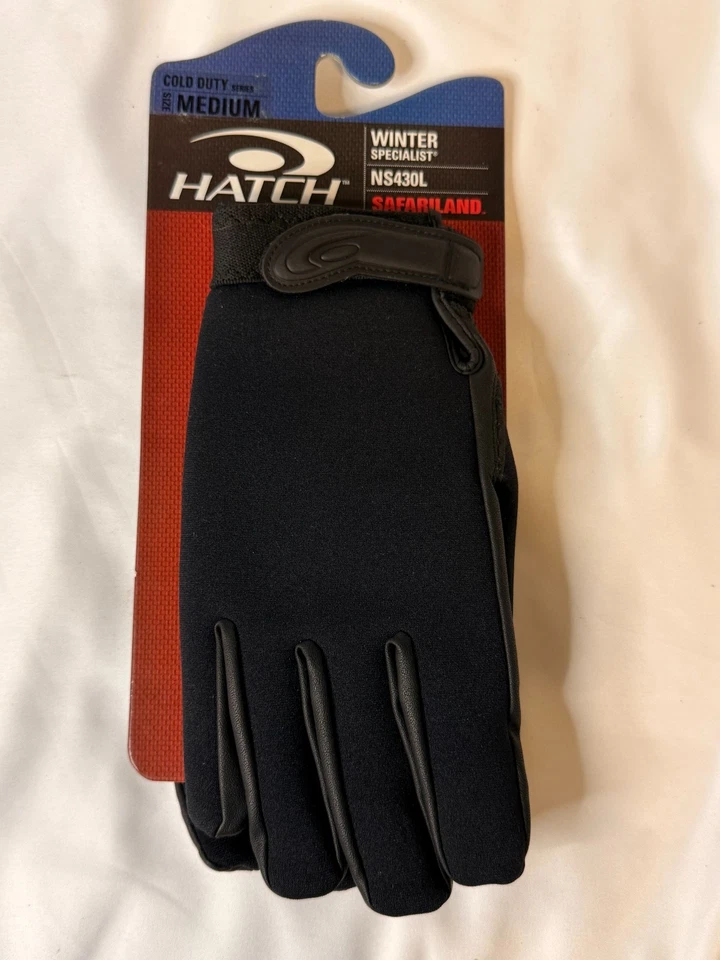 Hatch Winter Specialist Neoprene Lined Shooting Duty Gloves Black XL 4064