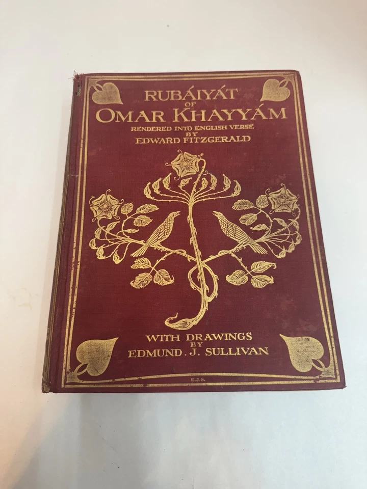 EDWARD FITZGERALD "RUBAIYAT OF OMAR KHAYYAM"1913 FIRST DELUX, 75 PLATES Foto 1 de 4