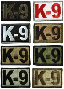 (6) Pack Parche Moral Sujetador Marca VELCRO® K9 Policía 3x2" - Imagen 1 de 1