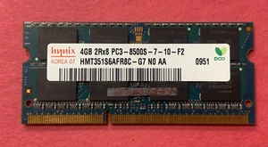 🟢Hynix 4GB 2RX8 PC3-8500S RAM Arbeitsspeicher HMT351S6AFR8C-G7 - Bild 1 von 2