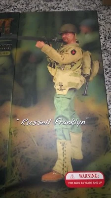 34-я пехотная дивизия США DID II Мировой войны. Экшн-фигурка «Рассел Франклин» масштаб 1:6 новый в коробке - Изображение 1 из 4