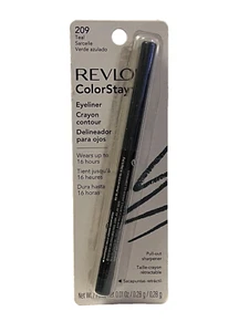 Revlon Colorstay Eyeliner 16 HOUR Crayon, 209 Teal, 0.01 oz - Picture 1 of 2