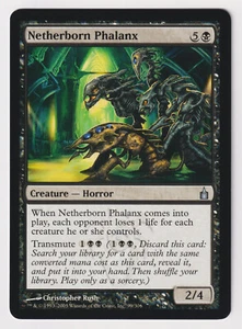 Netherborn Phalanx Proof LP Ravnica Artist Christopher Rush 2005 MTG Magic AP! - Picture 1 of 2