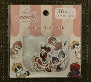 Mofusand Marche 36 Mini Sticker Set New Cat Kawaii Japan - Picture 1 of 2