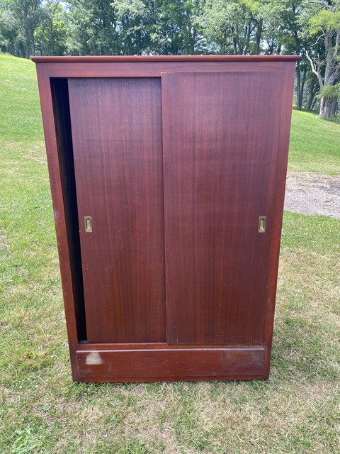 furniture24-eu Wardrobe with Sliding Doors / Bedroom Cabinet / Wiki  (130/200/60 cm W / H / D) Sonoma Oak : : Home & Kitchen