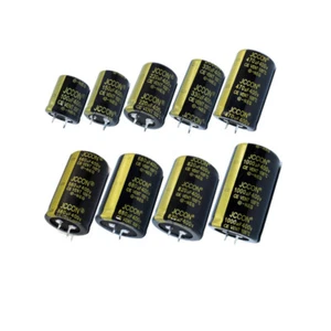 1/10Pcs Aluminum electrolytic capacitor 400v 100/150/220/330/470/680/820/1000uf - Picture 1 of 2