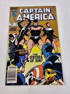 Capitán América #295 - 1984 J.M. Cubierta de Marvel de las Primeras Hermanas del Pecado de DeMatteis - Imagen 1 de 6
