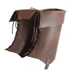 Medieval Gaiters Knight Boot Covers Spats Leathers Leg Guard Renaissance Costume