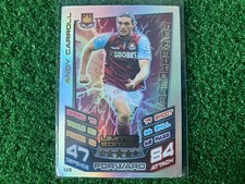 Topps Match Attax 2012/13 Andy Carroll Limited Edition Card LE9 - West Ham