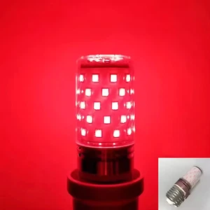 LED Red Bulb Globe E27 Edison Screw 12W Ceiling Table Lamp Romantic Night Light - Picture 1 of 12
