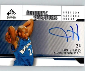(HCW) 2003-04 SP Signature Edition Signatures Jarvis Hayes EXCH MINT Auto 07534 - Picture 1 of 3