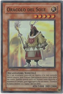 YU GI OH ORACOLO DEL SOLE • ABPF • SUPER RARA - Picture 1 of 1
