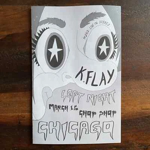 Programa folleto concierto estéreo en vivo mono K Flay Chicago 2024 - Imagen 1 de 3
