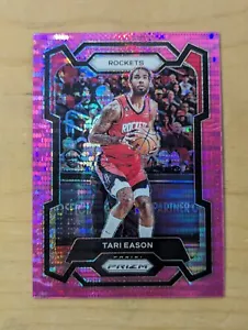 2023-24 Tari Eason Panini Prizm Pulsar Rosa Prizm /42 #28 Houston Rockets - Foto 1 di 7
