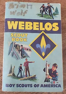 Vintage 1973 WEBELOS SCOUT BOOK - GOOD Condition - Picture 1 of 7