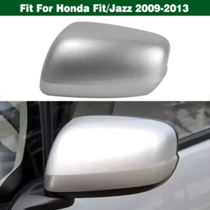 Silver Left Rearview Mirror Cover Housing Shell Cap For Honda Fit/Jazz 2009-2013 - Picture 1 of 6
