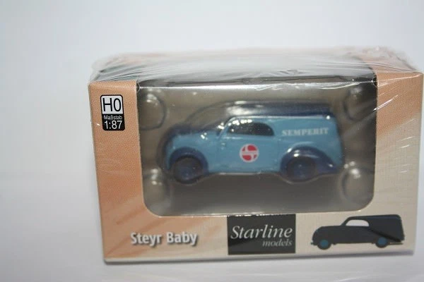 Brekina 58325 - 1/87 Steyr Baby " Semperit " Di Starline - Nuovo - Immagine 1 di 1