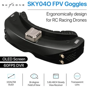 SKYZONE SKY04O FPV Goggles DVR 5.8G 48CH 1024x768 SteadyView Receiver FPV-Brille - Bild 1 von 24