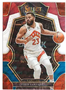2022-23 Panini Select Fred VanVleet Tri-Color Prizm #136 - Picture 1 of 2