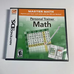 Entrenador Personal: Matemáticas - Nintendo DS - Probado y Funcionando - Imagen 1 de 5