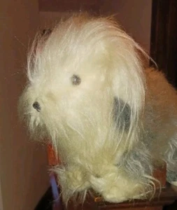 Rare Vtg Dakin Plush OLD ENGLISH SHEEPDOG DOG FLUFFY WHIMSEY SWEET ! VGC - Picture 1 of 16