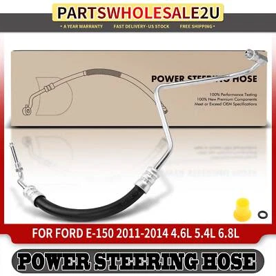 New Power Steering Pressure Line Hose Assembly for Ford E-150 E-250 E-350 E-450 - Image 1 of 4