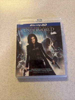 Underworld: Awakening - Blu-ray 3D - Kate Beckinsale - VG - Image 1 of 4