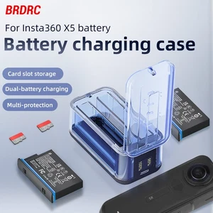 Type-C Camera Charger Charging Manager Digital Charging Box For Insta360 X5 - Picture 1 of 12