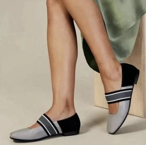 M Gemi Ballare Cuero Y Gamuza Gris Negro 39  - Imagen 1 de 6