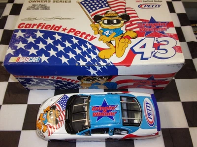 Richard Petty #43 加菲尔德车主系列 2002 道奇 1: 24 球队口径 全新带盒 NASCAR — 第 1/4 张图片
