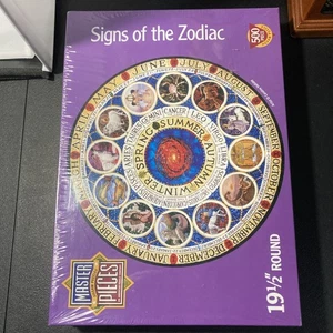 "Rompecabezas redondo MasterPieces Signs of the Zodiac 500 piezas 19,5""" - Imagen 1 de 6