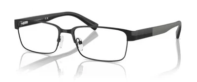 A|X Armani Exchange Men's AX1017 6000 56mm Metal Rectangular Eyeglass Frames