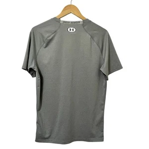 Under Armour Herren HeatGear Compression Kurzarm T-Shirt Gr. 2XL grau Gym - Bild 1 von 9