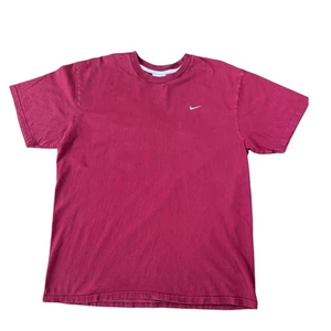 Camiseta Nike Granate/Roja Con Logo Swoosh Bordado Para Hombre Talla XL - Imagen 1 de 3