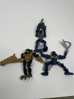 Lego 2006, 2007 Lote (3) Juego de Bionicle Toa Hahli, Piraka Vezok e Inika Foto 1 de 4