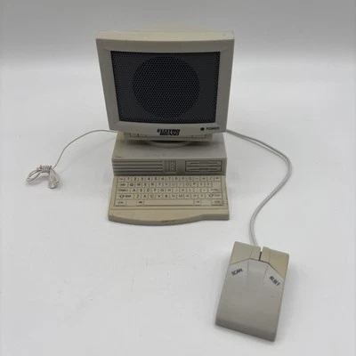 Radio de computadora de escritorio AM/FM marca Electro de colección probada y funciona años 90 Foto 1 de 4