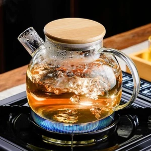 PARACITY Glass Teapot Stovetop 20 OZ/600ml, Borosilicate 20OZ, Transparent - Picture 1 of 6