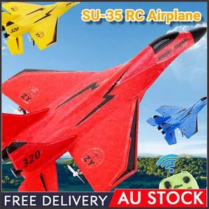 Remote Control Jet Plane RC Airplane EPP Foam 2.4Ghz SU-35 RC Toy Kids XMAS Gift - Picture 1 of 17
