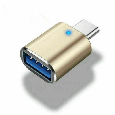 适用于惠普戴尔联想 Chromebook USB-C 3.1 C 型公头转 USB 3.0 母头数据 OTG — 第 1/4 张图片