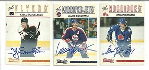 2012/13 PANINI CLASSIC SIGNATURES LAURIE BOSCHMAN AUTO AUTOGRAPH - Picture 1 of 1