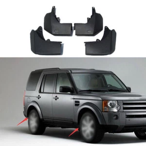 For Land Rover Discovery 3 04-09 Black Mud Flaps Splash Guards Fender Mudguards - Bild 1 von 6