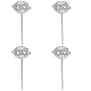 Confezione 4 Globi Autoirriganti Maiali Irrigatore Dispositivo Carino Bella Forma Pianta - Foto 1 di 12