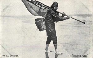 Old postcard vintage UK. Fisherman. Customs tradition (573) - Picture 1 of 2