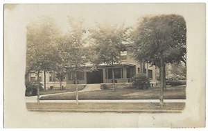 St. Paul, MN Minnesota 1913 RPPC Postkarte, großes Haus, 755 Mahnwesen? Ave. - Bild 1 von 3