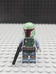LEGO Star Wars 75137 Boba Fett Minifigure No Cape - Picture 1 of 3