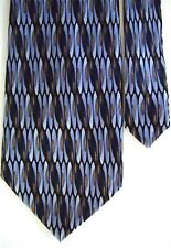 Carlos Devenezia Men's 100% Silk Neck Tie Blue Pewter Classic 3 7/8" x 59"