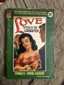 Sleaze gga digest Vintage Pb, Love by Moore, Avon Romance NMonghly 2, 1950, G+ - Picture 1 of 6